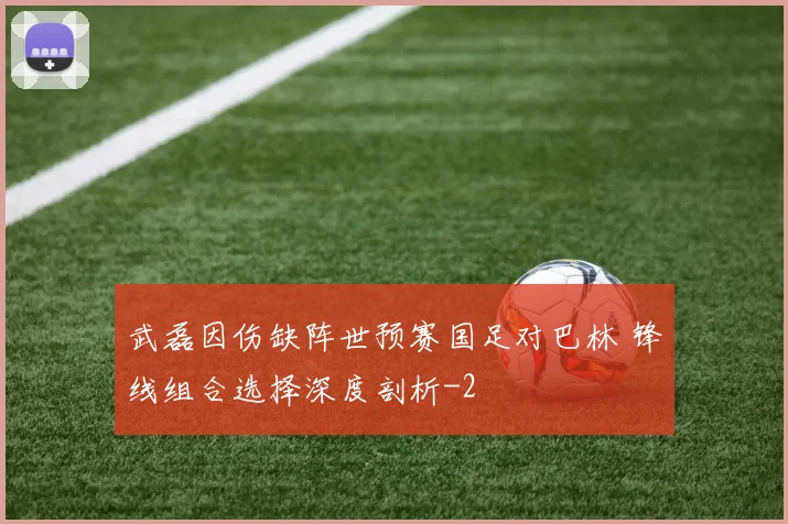 武磊因伤缺阵世预赛国足对巴林 锋线组合选择深度剖析